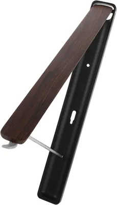 Produktbild von Klappbarer Wandkleiderständer aus Aluminiumlegierung und Holz für den Balkon