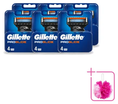 Immagine prodotto di 6 lame di ricambio per rasoio Gillette Fusion5 ProGlide - confezione risparmio - 6 pezzi