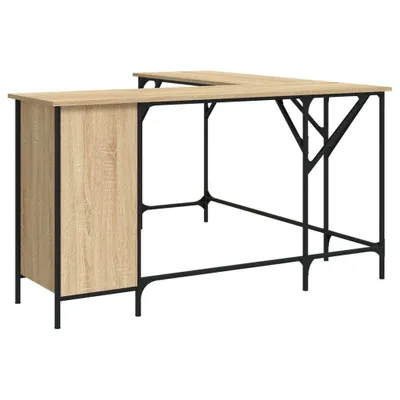 Produktbild von Schreibtisch Sonoma-Eiche 141x141x75 cm Holzwerkstoff