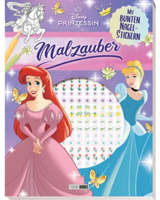 Produktbild von Disney Prinzessin: Malzauber - Mit bunten Nagelstickern!