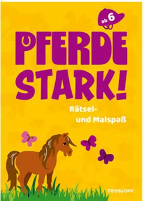 Produktbild von Pferdestark! Rätsel- und Malspaß