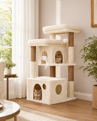 Immagine prodotto di Albero per gatti con sistema anti-ribaltamento