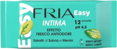 Immagine prodotto di Fria Easy Salviette Igiene Intima, 24 Confezioni Tascabili da 12 Salviette