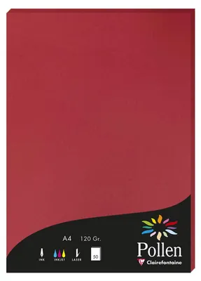 Zdjęcie produktu dla Clairefontaine 4212C, Papier artystyczny, 120 g/m², 50 ark.