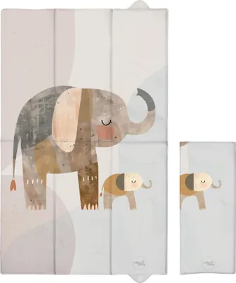 Obrázek produktu pro CEBA BABY Podložka přebalovací cestovní (80x50) Basic Elephant Family