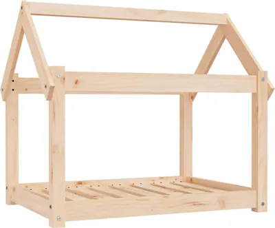 Obrázok produktu pre vidaXL Pelech pre psov 81x60x70 cm, masívne drevo, borovica