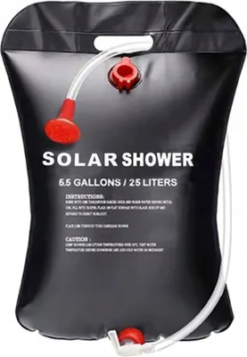 Produktbild von Reisedusche mit integrierter Wassererwärmung, 25 Liter, 41x62 cm