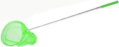 Produktbild von Kinder-Fischernetz, Teleskop-Fischernetz, Kescher mit Fischerstange, Teleskopstange aus Edelstahl, Fischernetz mit langem Griff für den Teich