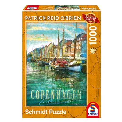 Produktbild von Schmidt 59583 - Premium Quality - Patrick Reid O'brien - Kopenhagen - Puzzle 1000 Teile