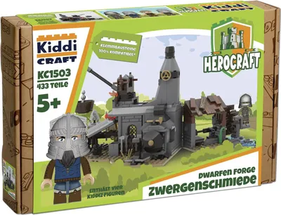 Produktbild von KC1503 Zwergenschmiede Bausteinset, 433 Teile