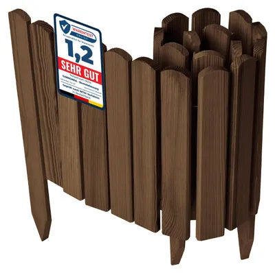Productafbeelding van Houten Rollborder voor Tuin en Bloembedden