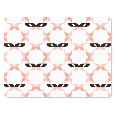 Produktbild von MuchoWow® Mauspad Mousepad Karneval - Muster - Masken 23x19 cm - Mousepads - Maus Mat - Pad - Mausunterlage - Schreibtischunterlage - Mauspad