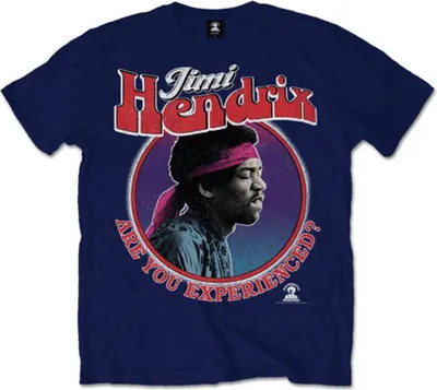 Produktbild von Jimi Hendrix Are You Experienced? Navy Blue L T-Shirt