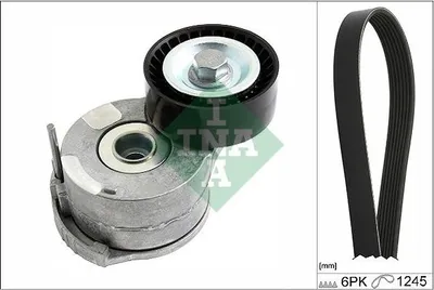 Immagine prodotto di Kit Cinghia Multipla Con Nervatura A V Ford 2.0Tdci