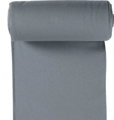 Produktbild von Bio Bündchenstoff Schlauchware 35(70)cm breit Meterware ab 25cm Jersey