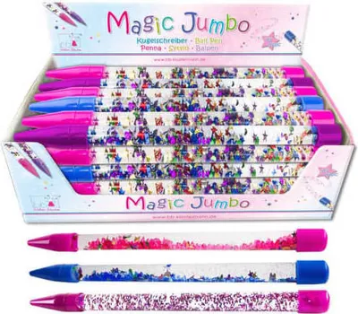 Image de bb Trend Magic Jumbo Stylo à bille scintillant