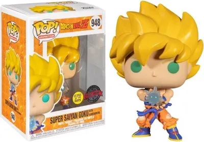 Obrázok produktu pre Funko POP! SSJ Son Goku Kamehameha | Dragon Ball Z Zberateľská figúrka | 948 | 9,5 cm