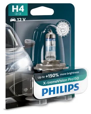 Obrázek produktu pro Philips 12342XVPB1 X-treme Vision Pro150 H4