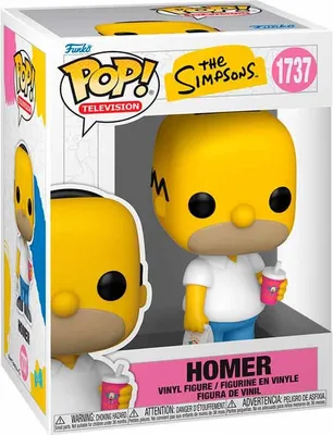 Immagine prodotto di Simpsons POP! TV in vinile Homer 9 cm