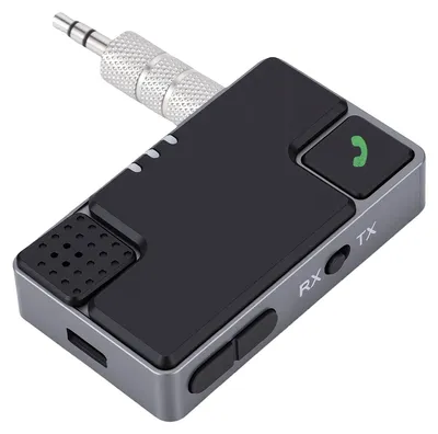 Produktbild von Bluetooth 6.0 Sender und Empfänger, stabile Verbindung über 10 Meter, kabelloser Audio-Adapter für Auto, Fernseher, Computer und Lautsprecher