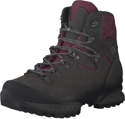 Produktbild von Hanwag Damen Trekkingstiefel Tatra II Lady GTX Asphalt Dark Garnet Damen Trekking Stiefel