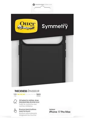 Obrázok produktu pre OtterBox Symmetry MagSafe Ochranné puzdro na mobilný telefón 17,5 cm (6,9") kryt čierne
