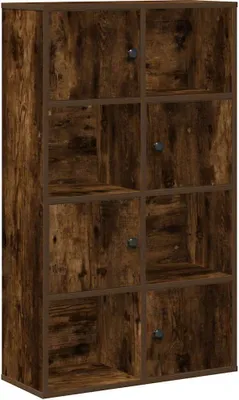 Produktbild von vidaXL Bücherregal Räuchereiche 60x24x101,5 cm Holzwerkstoff