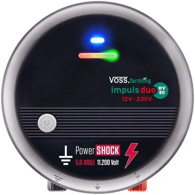 Productafbeelding van Solidchoice - Schrikdraadapparaat 12V/230V, 5.0 Joule voor Vee