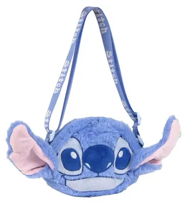 Productafbeelding van CERDÀ - Pluche knuffel van Disney Stitch met tas - Officieel premium product