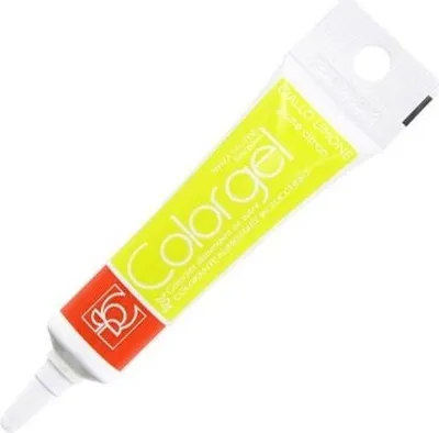 Zdjęcie produktu dla Barwnik w żelu limonkowy żółty Colorgel Giallo Limone 20g - Modecor