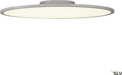 Zdjęcie produktu dla PANEL 60 okrągła lampa sufitowa LED do montażu natynkowego, srebrnoszara, 4000K