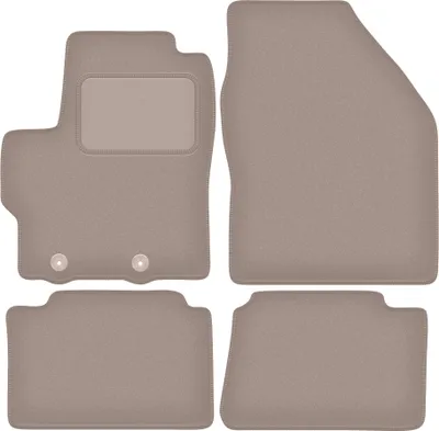 Produktbild von Velours-Autoteppiche für: Toyota Yaris IV Hatchback (2020-) Beige