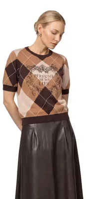 Produktbild von monari Pullover 569 black coffee 40
