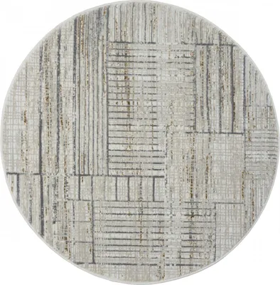 Image de 120 x 120 (diamètre) cercle Tapis rond My Love   CA60014 crème cercle