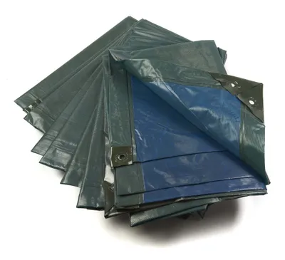 Obrázek produktu pro Abdeckplane 8x12m, 150g/m², zeleno-modrá, voděodolná a pevná