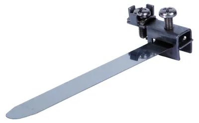 Produktbild von Pollmann Erdungsbandschelle, V2A, 1/8 - 1 1/2 Zoll, Ø 8-50 mm, Länge 209 mm, 1 Stk.