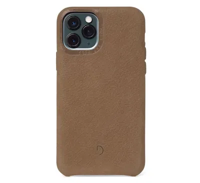 Produktbild von Decoded  Leather Case iPhone 11 Pro hellbraun