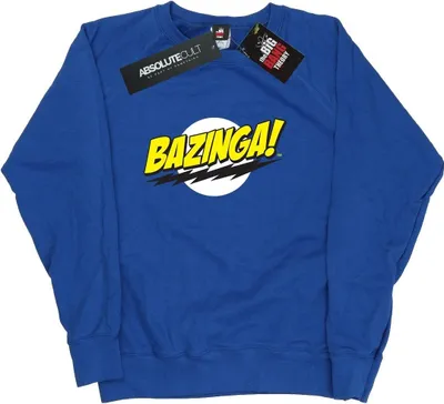 Produktbild von The Big Bang Theory - "Bazinga" Sweatshirt für Damen BI7854 (L) (Königsblau)