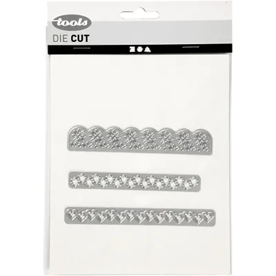 Produktbild von Creativ Company 11790, Schneidschablone, Silber, 1 Stück(e), 11761, 11792, 11799, 110 mm, 20 mm