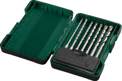 Produktbild von PARKSIDE® SDS Plus Bohrerset PBS 7 A2/Kurzmeißelset PRMS 4 A1 (SDS Bohrerset)