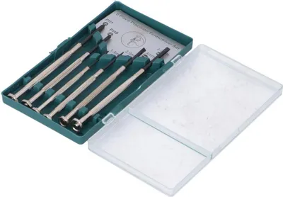 Produktbild von Präzisionsschraubendreher Set 6 tlg Feinmechanik Minischraubendreher Handy