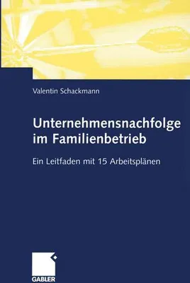 Obrázek produktu pro Unternehmensnachfolge im Familienbetrieb