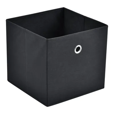 Obrázek produktu pro In And OutdoorMatch úložné koše Delphia - 28 x 30 x 30 cm - skládací - sada 10 kusů - černá - moderní design
