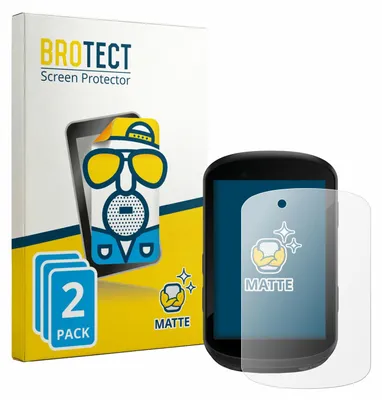 Produktbild von 2x BROTECT Schutzfolie für Garmin Edge 530 / Edge 830 Displayschutz Displayschutzfolie Folie Matt Entspiegelungsfolie