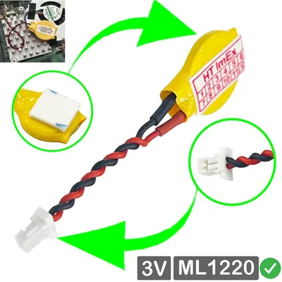 Produktbild von RTC Bios CMOS Batterie ML1220 3V für Sony Vaio 16.4" PCG-81312L, PCG-81312M