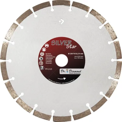 Produktbild von Diamanttrennscheibe Silver Star Ø 230 / 22,23 mm