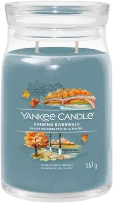 Obrázok produktu pre Yankee Candle - Evening Riverwalk Signature Candle ( večerní procházka u řeky ) - Vonná svíčka 567.0g