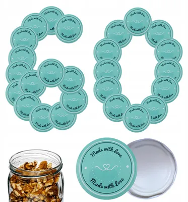 Produktbild von Wamar-Sosenka Twist-off Deckel 82mm 60 Stück Muster J