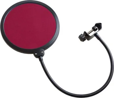 Obrázek produktu pro keepdrum EMH019RD Ochranný kryt mikrofonu červený