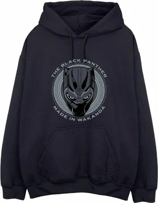 Produktbild von Black Panther - " Wakanda" Kapuzenpullover für Herren BI1655 (3XL) (Schwarz)